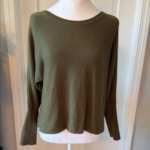 CAbi Olive Green Crop Top
